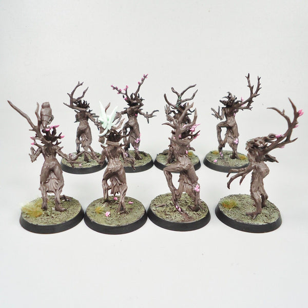 Sylvaneth Dryads x8 Painted - Warhammer Fantasy Age of Sigmar Army