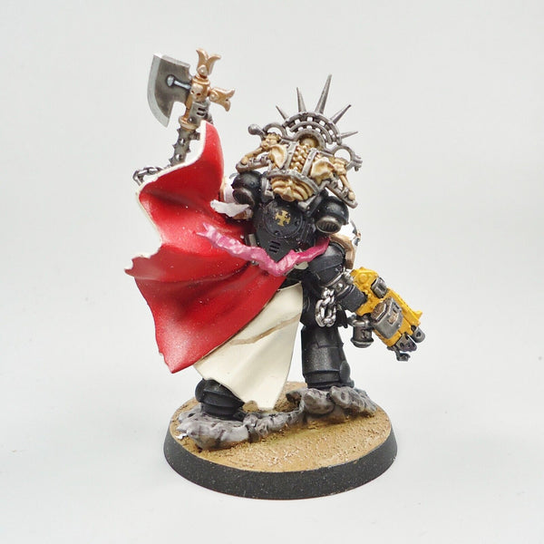 Warhammer 40k Army Space Marines Black Templars Marshal Painted