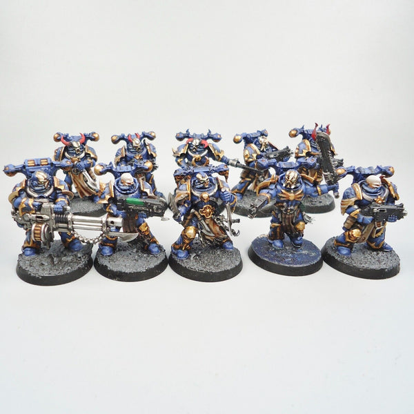 Warhammer 40k Army Chaos Space Marines x10 Painted