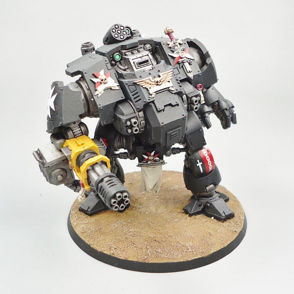 Warhammer 40k Army Space Marines Black Templars Redemptor Dreadnought Painted