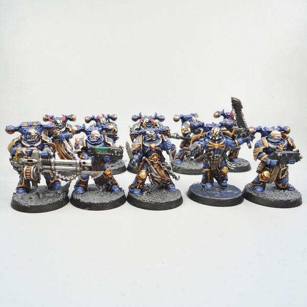 Warhammer 40k Army Chaos Space Marines x10 Painted