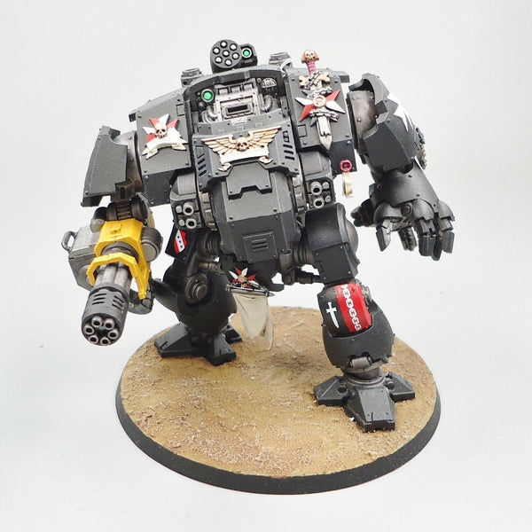 Warhammer 40k Army Space Marines Black Templars Redemptor Dreadnought Painted