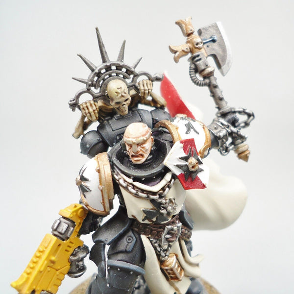 Warhammer 40k Army Space Marines Black Templars Marshal Painted