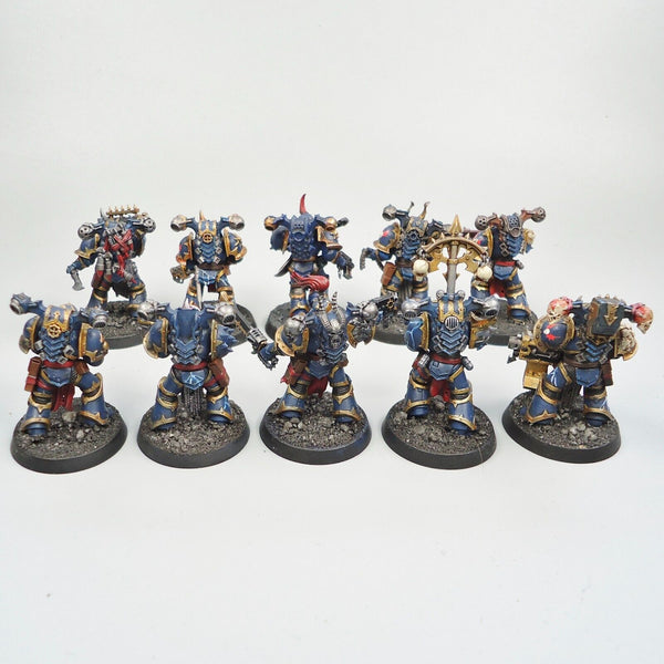 Warhammer 40k Army Chaos Space Marines x10 Painted