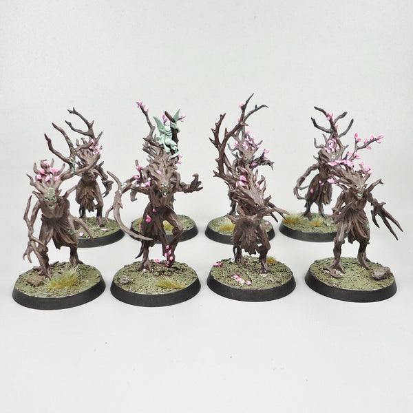 Sylvaneth Dryads x8 Painted - Warhammer Fantasy Age of Sigmar Army