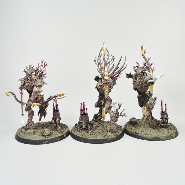 Sylvaneth Kurnoth Hunters x3 Painted - Warhammer Fantasy Age of Sigmar Army