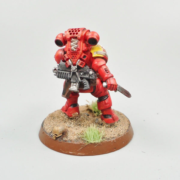 Warhammer 40k Army Space Marines Blood Angels Phobos Lieutenant Painted