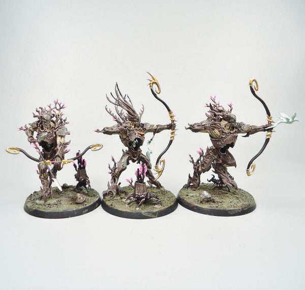 Sylvaneth Kurnoth Hunters x3 Painted - Warhammer Fantasy Age of Sigmar Army