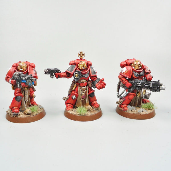 Warhammer 40k Army Space Marines Blood Angels Sternguard Squad Painted