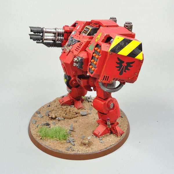 Warhammer 40k Army Space Marines Blood Angels Ballistus Dreadnought Painted