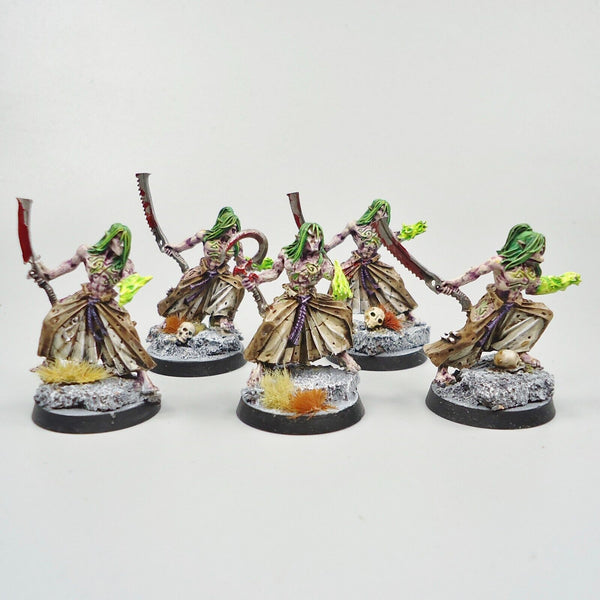 Drukhari Dark Eldar Mandrakes x5  Painted - Warhammer 40k Army