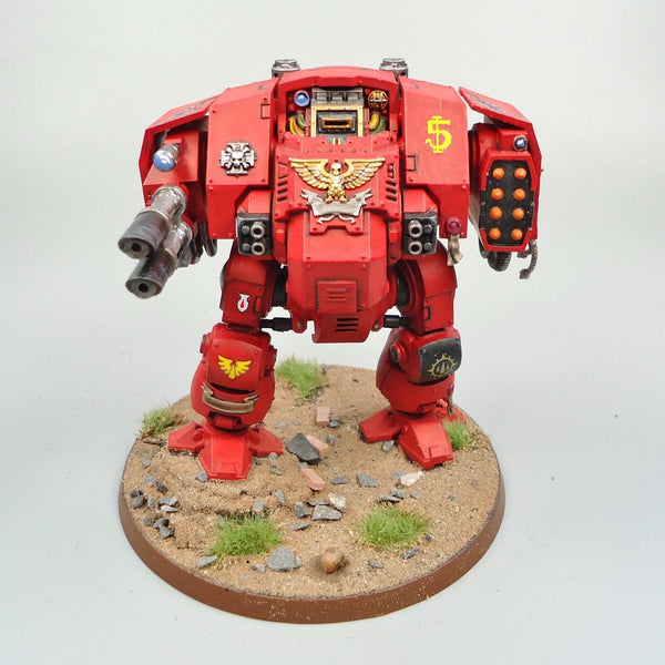 Warhammer 40k Army Space Marines Blood Angels Ballistus Dreadnought Painted