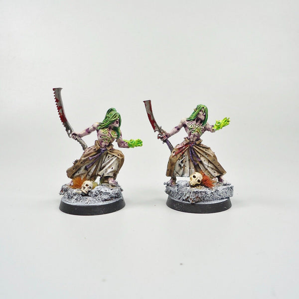 Drukhari Dark Eldar Mandrakes x5  Painted - Warhammer 40k Army