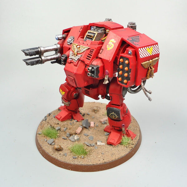 Warhammer 40k Army Space Marines Blood Angels Ballistus Dreadnought Painted