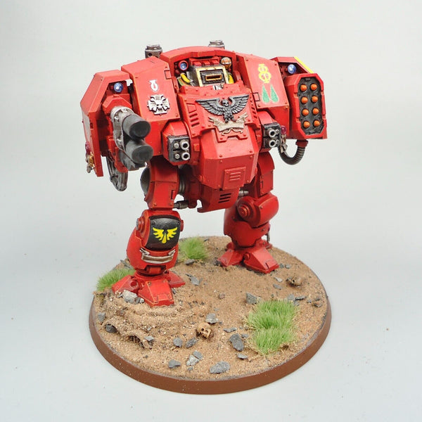 Warhammer 40k Army Space Marines Blood Angels Ballistus Dreadnought Painted