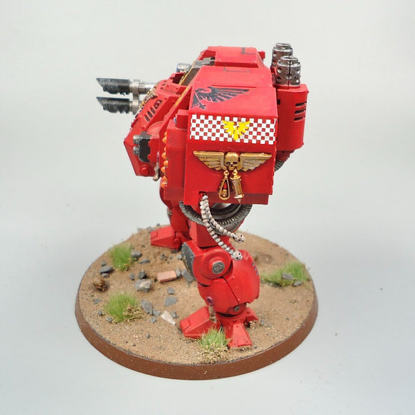 Warhammer 40k Army Space Marines Blood Angels Ballistus Dreadnought Painted