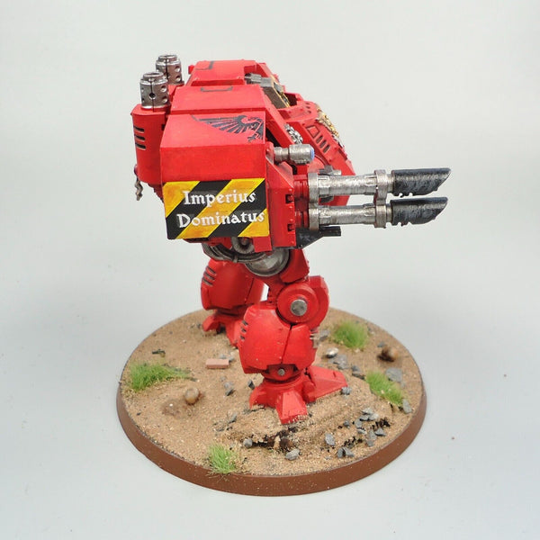 Warhammer 40k Army Space Marines Blood Angels Ballistus Dreadnought Painted