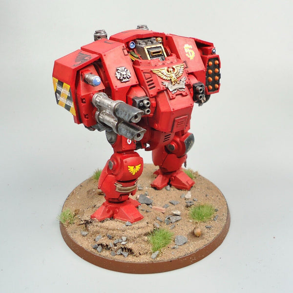 Warhammer 40k Army Space Marines Blood Angels Ballistus Dreadnought Painted