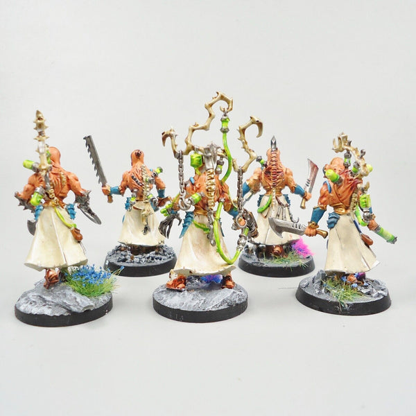 Drukhari Dark Eldar Wracks x5  Painted - Warhammer 40k Army