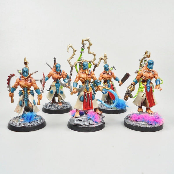 Drukhari Dark Eldar Wracks x5  Painted - Warhammer 40k Army