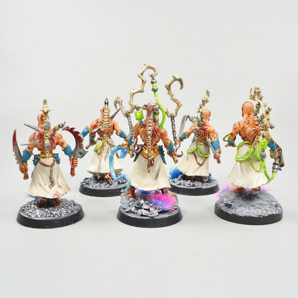 Drukhari Dark Eldar Wracks x5  Painted - Warhammer 40k Army