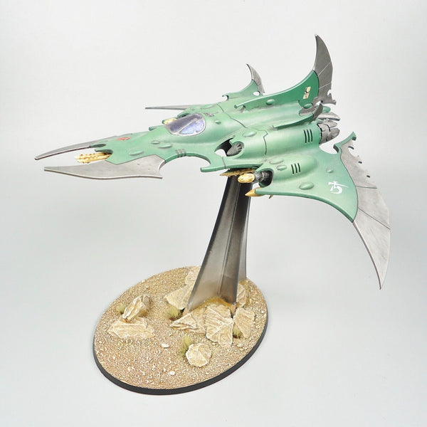 Drukhari Dark Eldar Razorwing Jetfighter Painted - Warhammer 40k Army