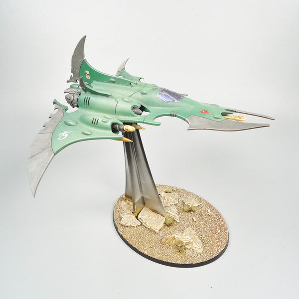 Drukhari Dark Eldar Razorwing Jetfighter Painted - Warhammer 40k Army