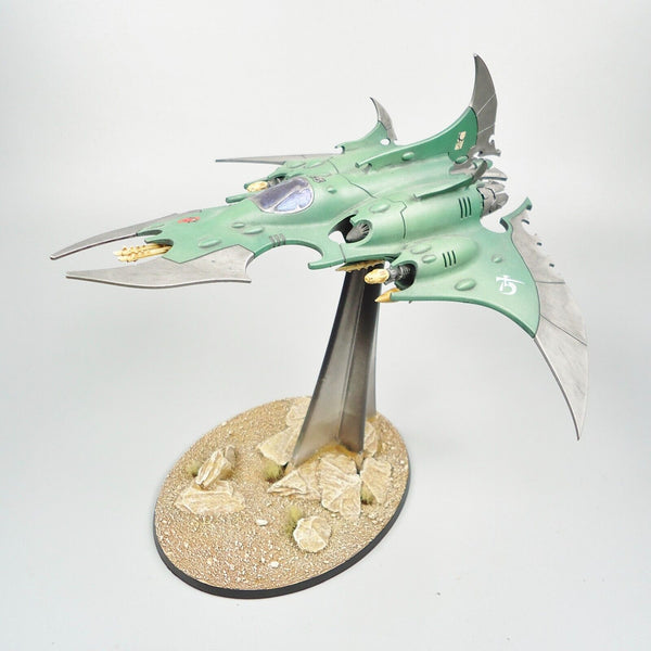 Drukhari Dark Eldar Razorwing Jetfighter Painted - Warhammer 40k Army