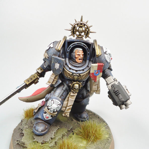 Warhammer 40k Army Space Marines Ultramarines Terminator Captain Painted