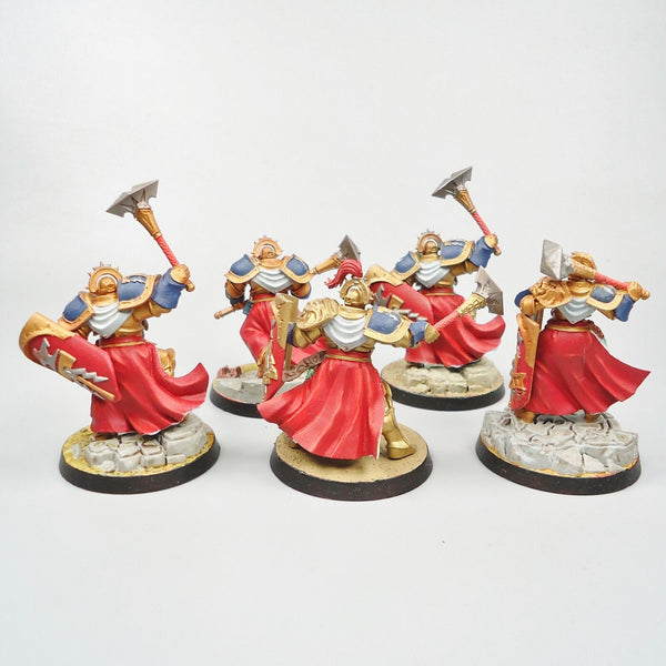 Warhammer Fantasy Age of Sigmar Army Stormcast Eternals Sequitors x5 Painted