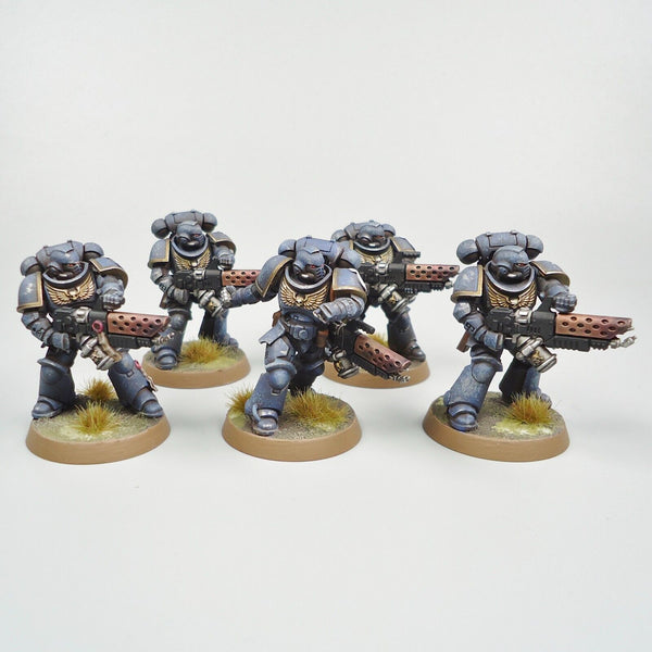 Warhammer 40k Army Space Marines Ultramarines Infernus Squad Painted