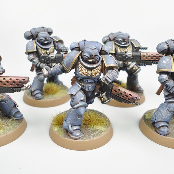 Warhammer 40k Army Space Marines Ultramarines Infernus Squad Painted