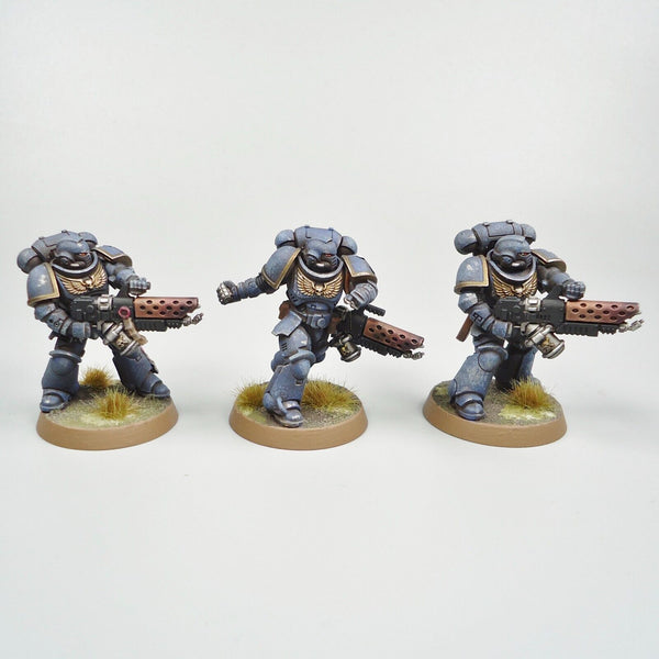 Warhammer 40k Army Space Marines Ultramarines Infernus Squad Painted