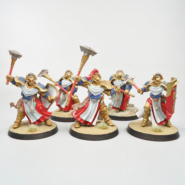 Warhammer Fantasy Age of Sigmar Army Stormcast Eternals Sequitors x5 Painted