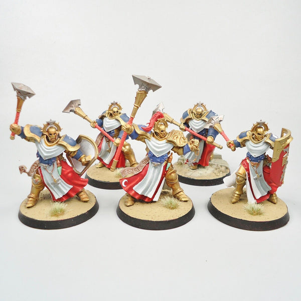 Warhammer Fantasy Age of Sigmar Army Stormcast Eternals Sequitors x5 Painted