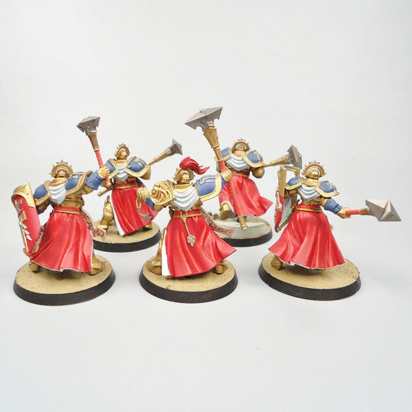 Warhammer Fantasy Age of Sigmar Army Stormcast Eternals Sequitors x5 Painted