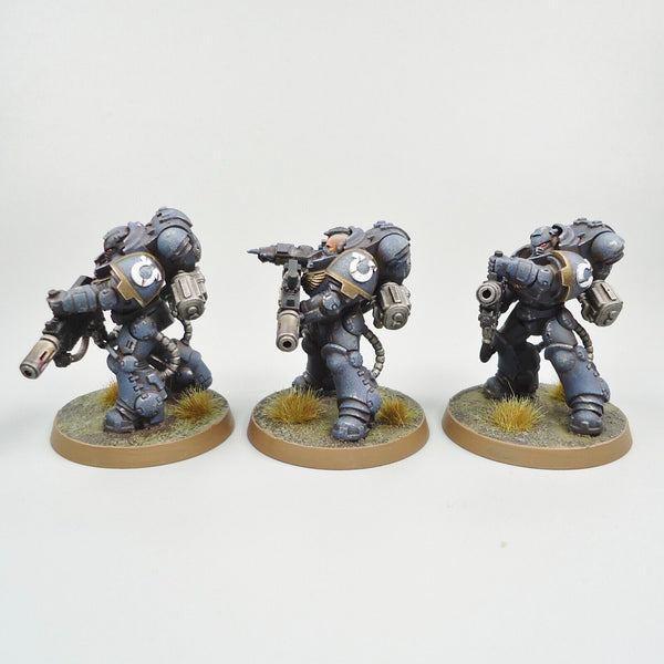 Warhammer 40k Army Space Marines Ultramarines Eradicators x3 Painted