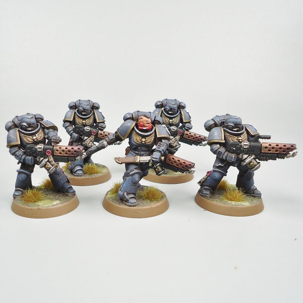 Warhammer 40k Army Space Marines Ultramarines Infernus Squad Painted