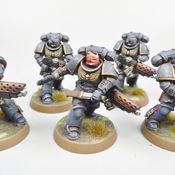 Warhammer 40k Army Space Marines Ultramarines Infernus Squad Painted