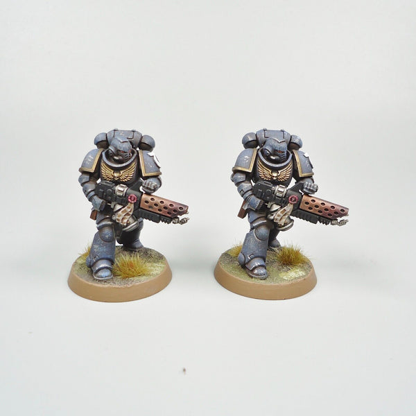 Warhammer 40k Army Space Marines Ultramarines Infernus Squad Painted