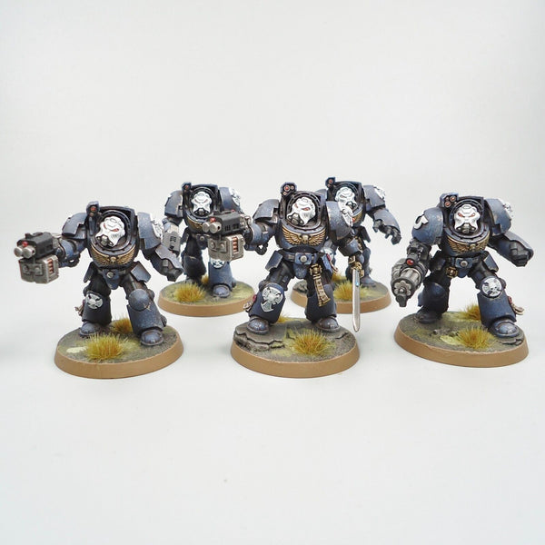 Warhammer 40k Army Space Marines Ultramarines Terminator Squad Painted