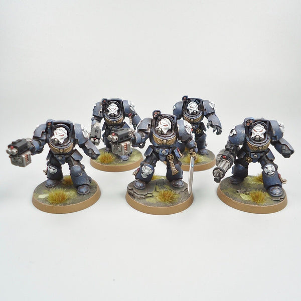 Warhammer 40k Army Space Marines Ultramarines Terminator Squad Painted