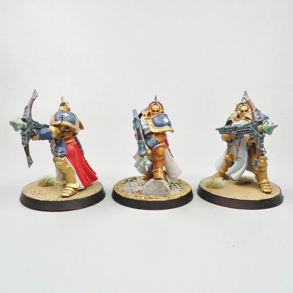 Warhammer Fantasy Age of Sigmar Army Stormcast Castigators x3 Painted