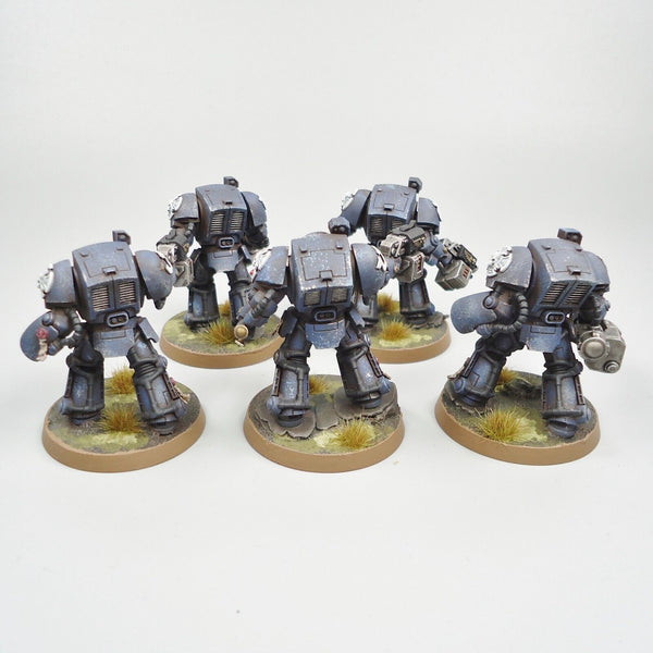 Warhammer 40k Army Space Marines Ultramarines Terminator Squad Painted