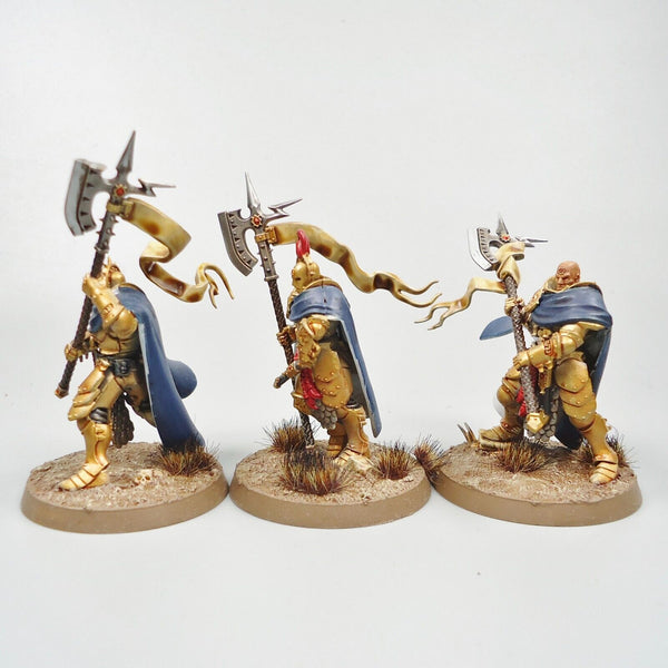 Warhammer Fantasy Age of Sigmar Army Stormcast Eternals Praetors x3 Painted