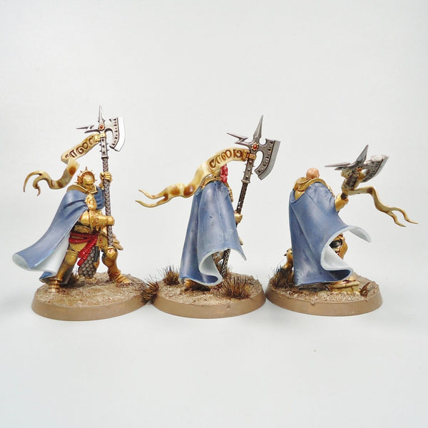 Warhammer Fantasy Age of Sigmar Army Stormcast Eternals Praetors x3 Painted