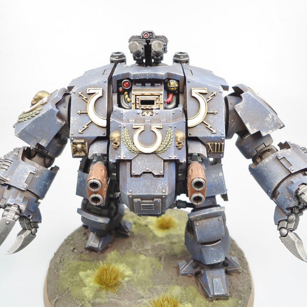 Warhammer 40k Army Space Marines Ultramarines Brutalis Dreadnought Painted