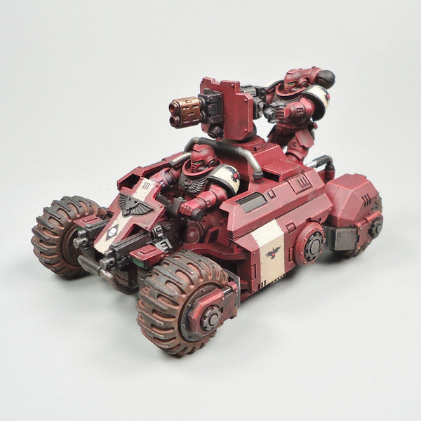 Warhammer 40k Army Space Marines Blood Ravens  Primaris Invader ATV Painted