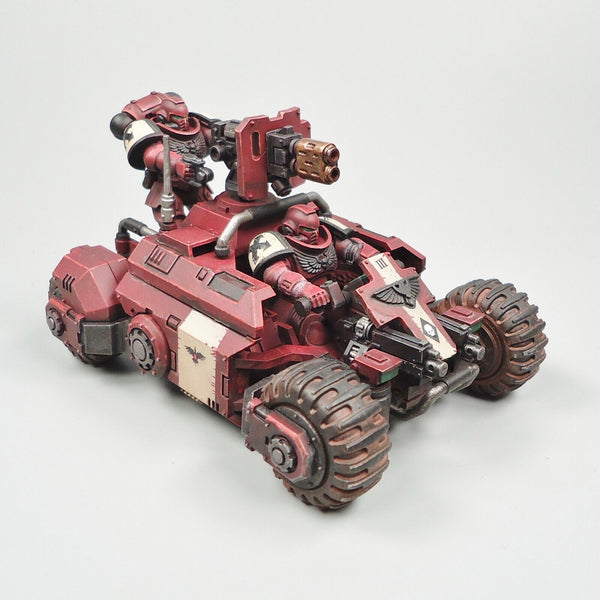 Warhammer 40k Army Space Marines Blood Ravens  Primaris Invader ATV Painted