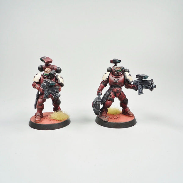 Warhammer 40k Army Space Marines Blood Ravens Primaris Incursors x5 Painted